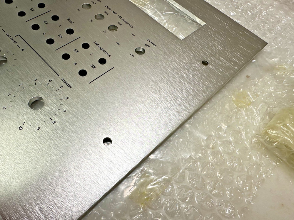 Nakamichi 600 Cassette Deck Face Panel