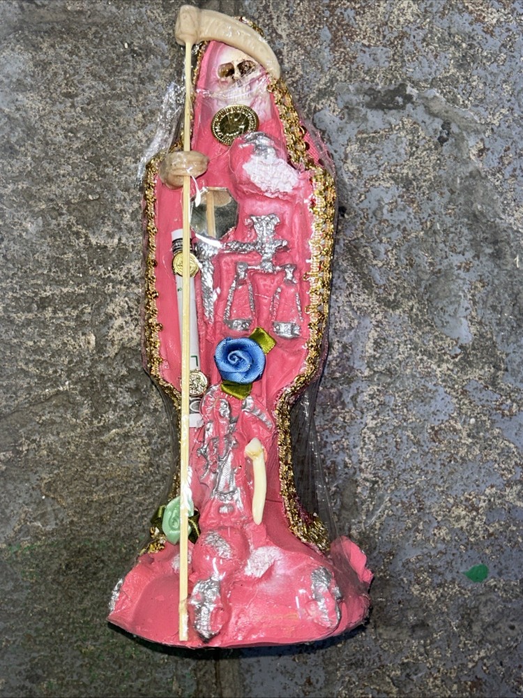 Santa Muerte Pink 9in Fixed