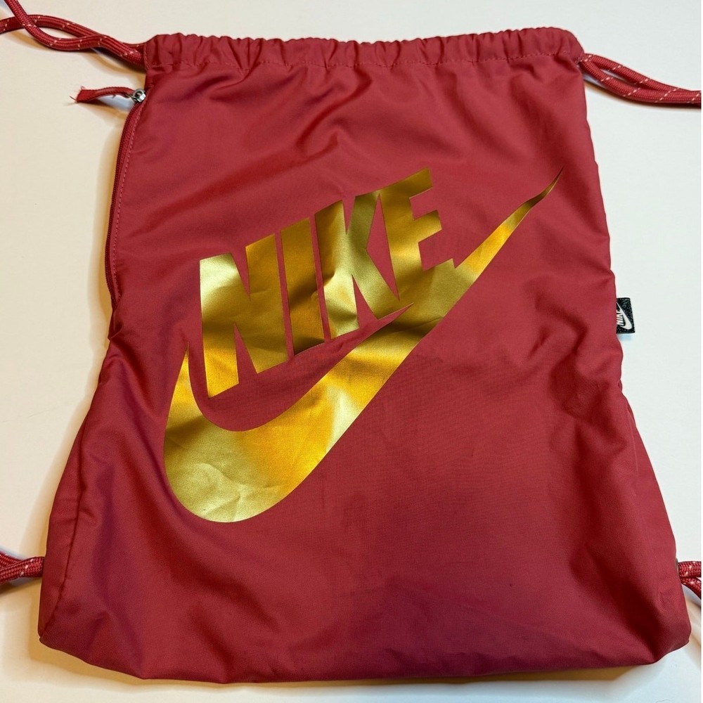 Nike Heritage Drawstring Backpack Bag EXCELLENT CONDITION