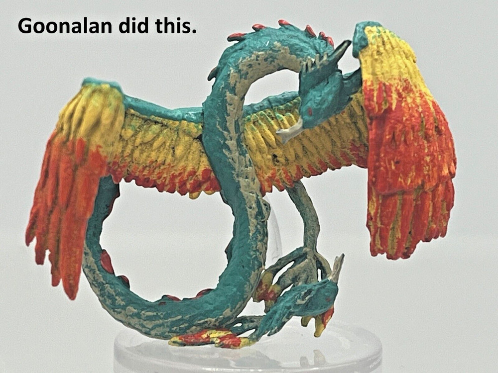 D&D Pathfinder Mini Summoned Creatures 2 Couatl UNIQUE