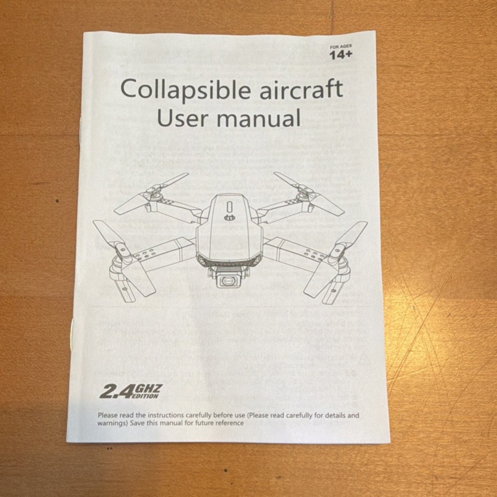 Drone, Remote Control, Foldable, Propeller Guards, Carrying Case