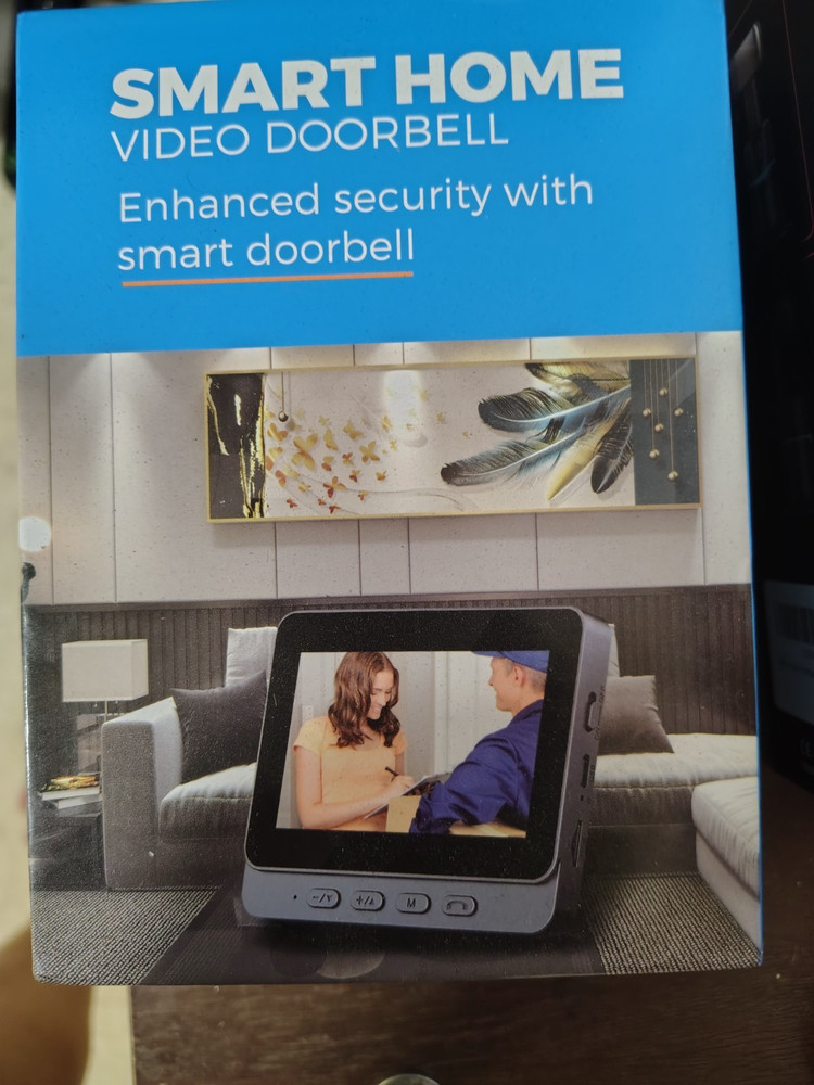 Wireless doorbell camera