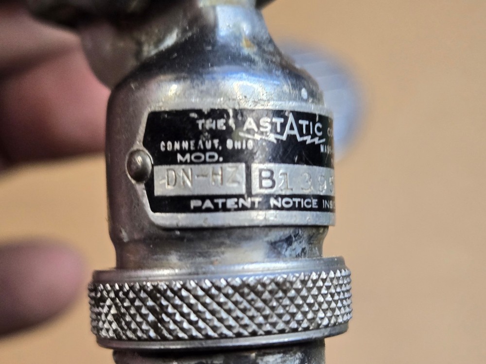 Astatic DN-HZ Vintage Microphone Housing ONLY (no electronics inside)