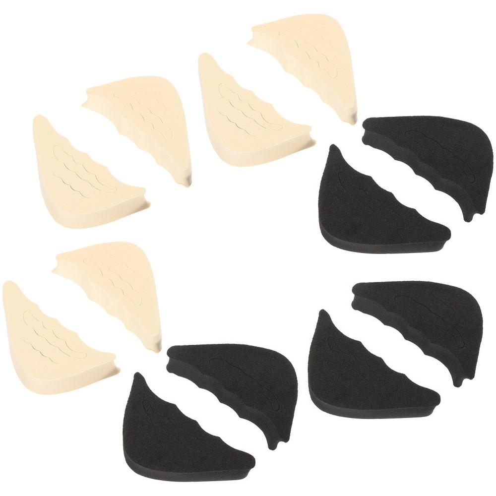 6Pairs Comfortable Shoe Toe Inserts Reusable For High Heels Flats