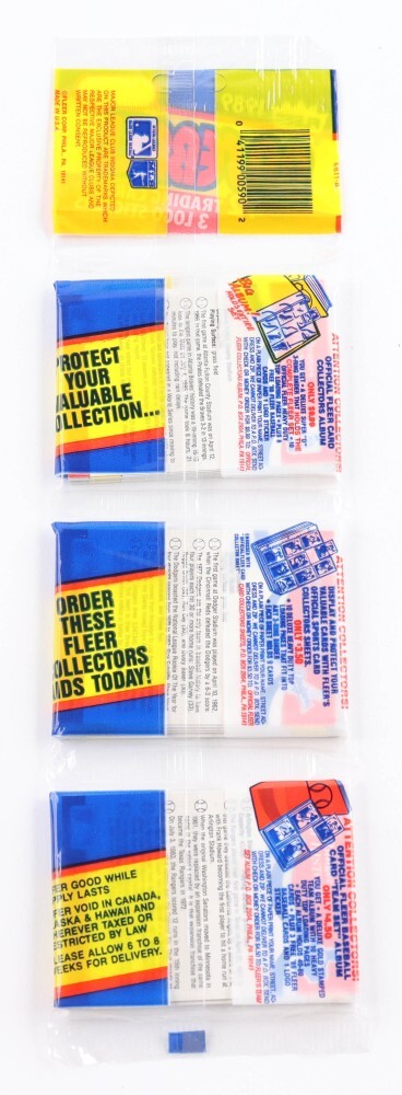 1989 FLEER RACK PACK (42 CARDS) RYAN SANDBERG CUBS FRONT * POSS RIPKEN ERROR???
