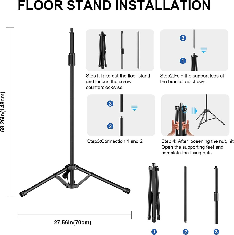 Professional Studio Recording Microphone Isolation Shield, Pop Filter,High De...