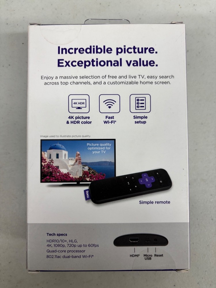 Roku Express 4K 3940 HDR Media Streamer