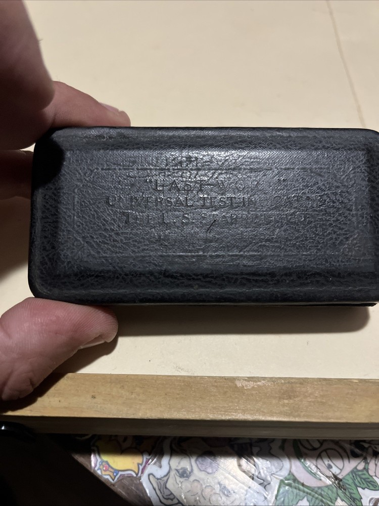 Starrett #711F Last Word Indicator,w/storage case,as is working condition