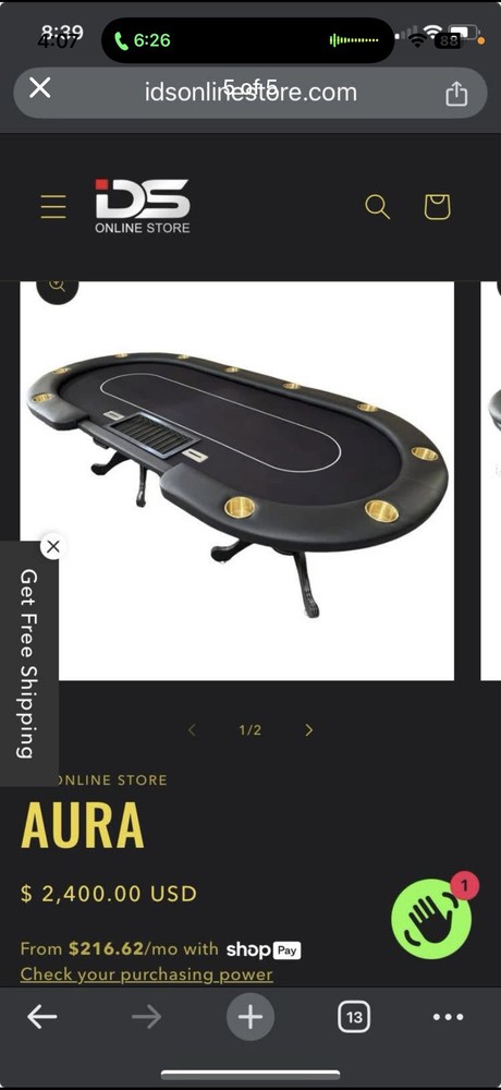 10 Player Luxury Poker