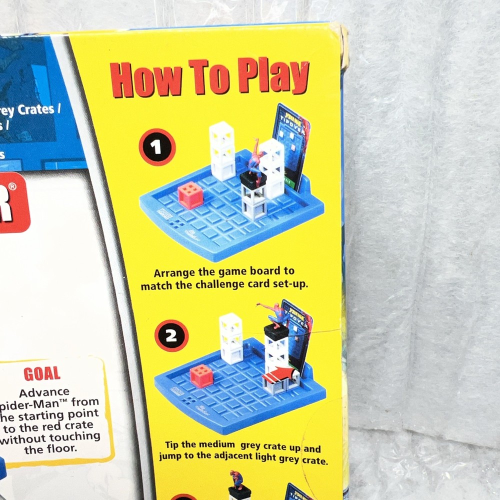 Spider-Man TIPOVER Game Thinkfun 2006 Marvel Single Player Never Opened