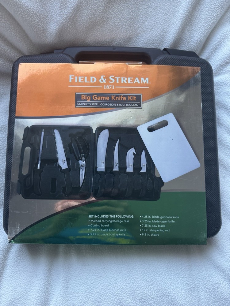 Field and Stream Big Game Knife Kit