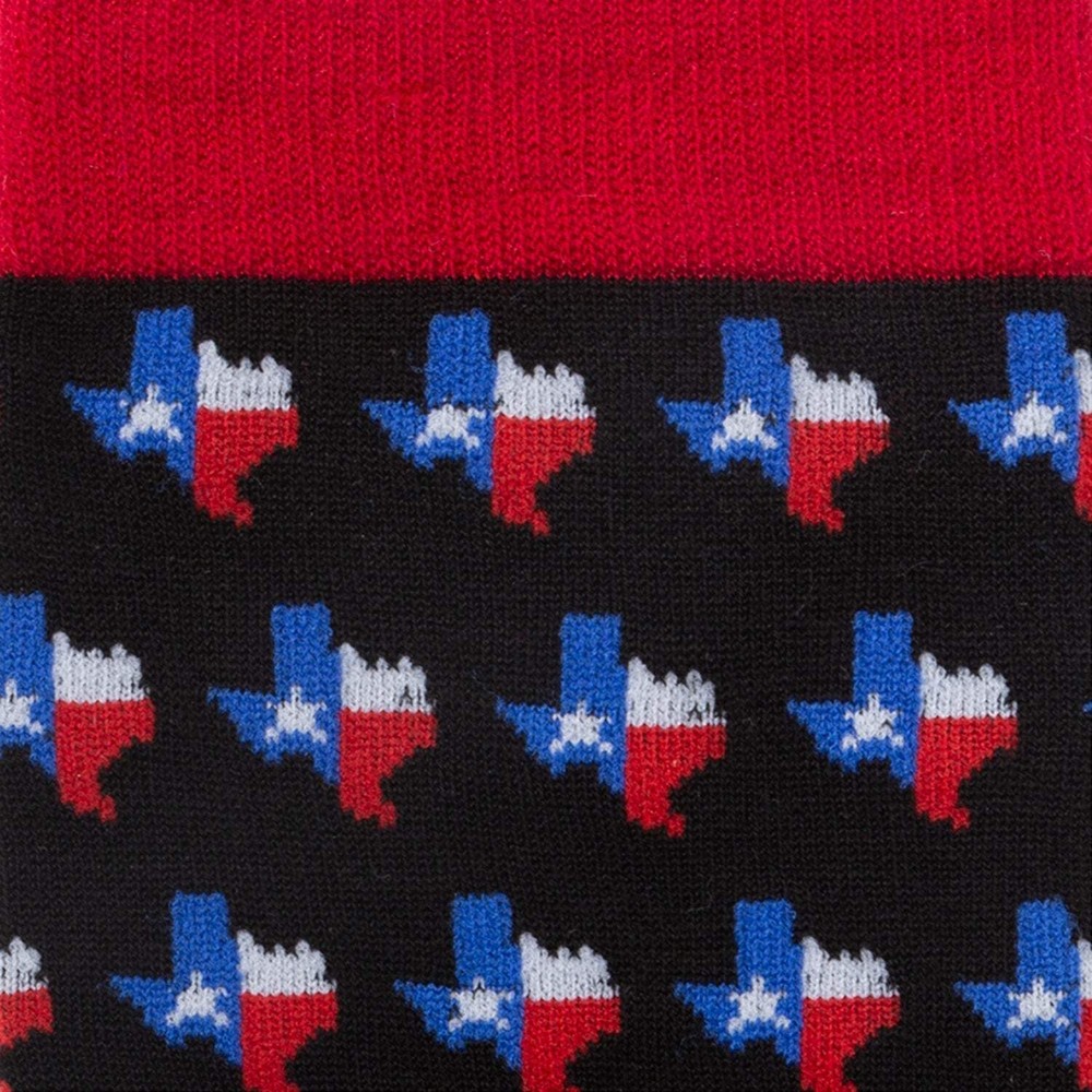 Texas State Black Sock