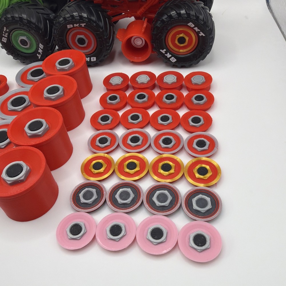 Wreck Deck Custom BLACKBOX 3D Printed Skate Wheel Inserts for Spin