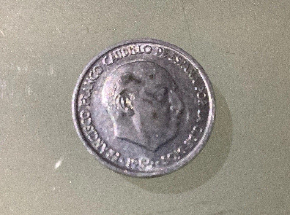 Spain 10 Centimos 1959 Circulated