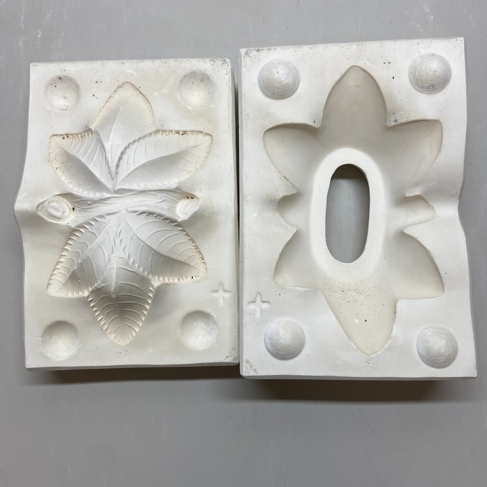 Ceramic Slip Casting Mold Leaf #MC-361