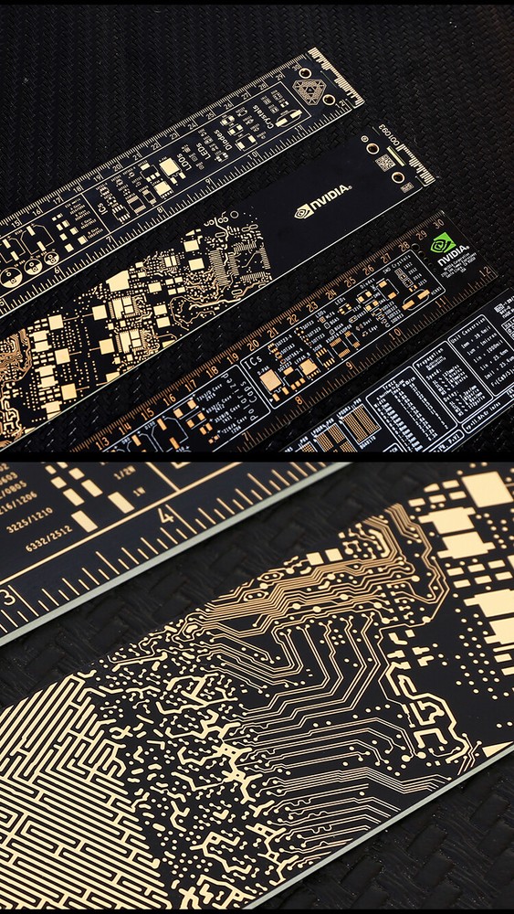 NVIDIA GeForce GTX PCB Engineering Ruler 2nd Generation 12"