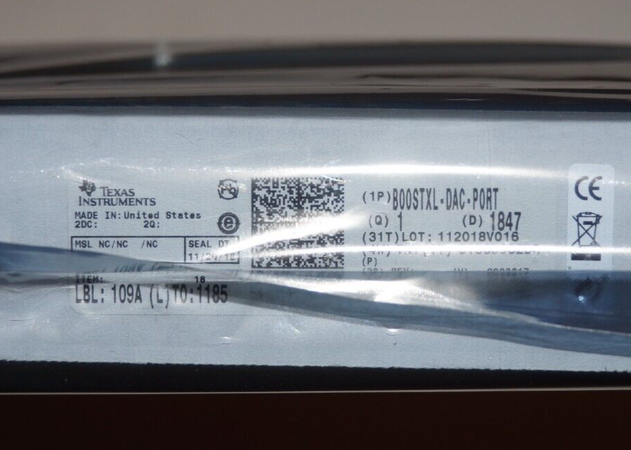 ※ Authentic TI ※ BOOSTXL-DAC-PORT 8ch EVM Data Conversion IC Development Eval