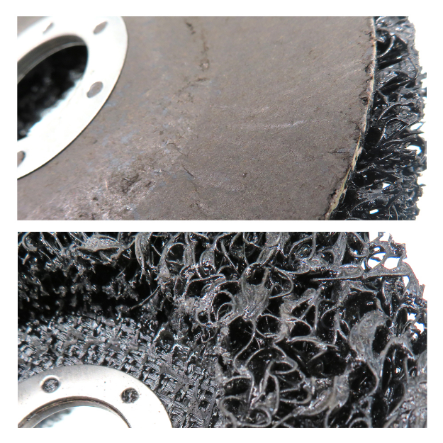4.5"x7/8 BLACK Paint Rust Easy Strip Clean Grinding Discs