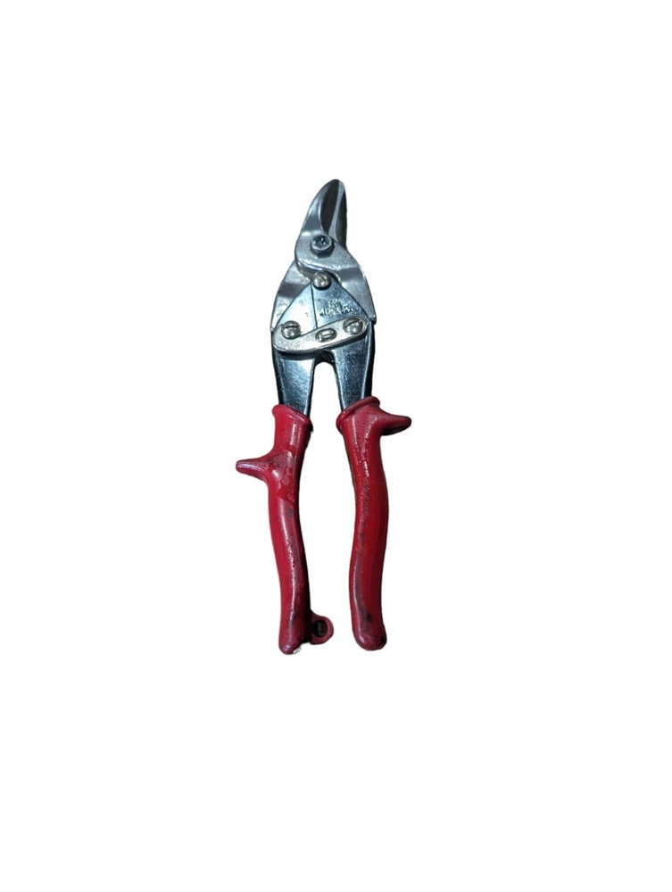MAC Tools TS2 RED Tin Snips Made In The USA Cuts Left !