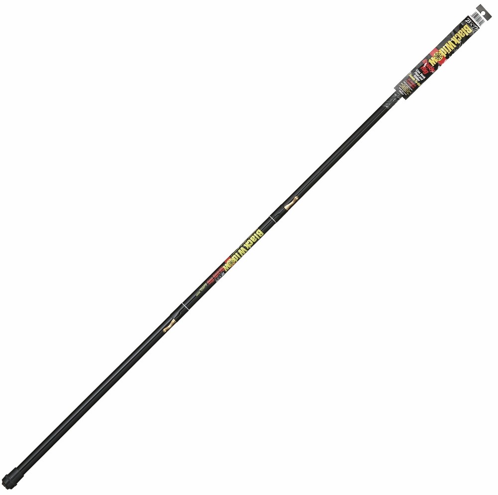 (2 pack Pole Black Widow Ready Rig 13ft Telescopic Panfish Pole