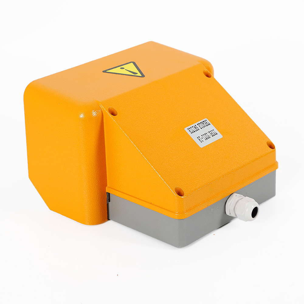 Multi-function Double Foot Switch Extra Heavy Duty Dual Pedal Switch Orange