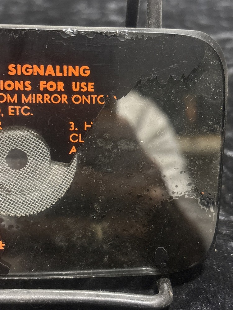 Military EMERGENCY SURVIVAL MIRROR