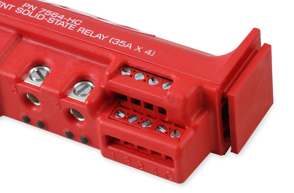 7564-HC High-Current Solid-State Relay 35Ax4, Red