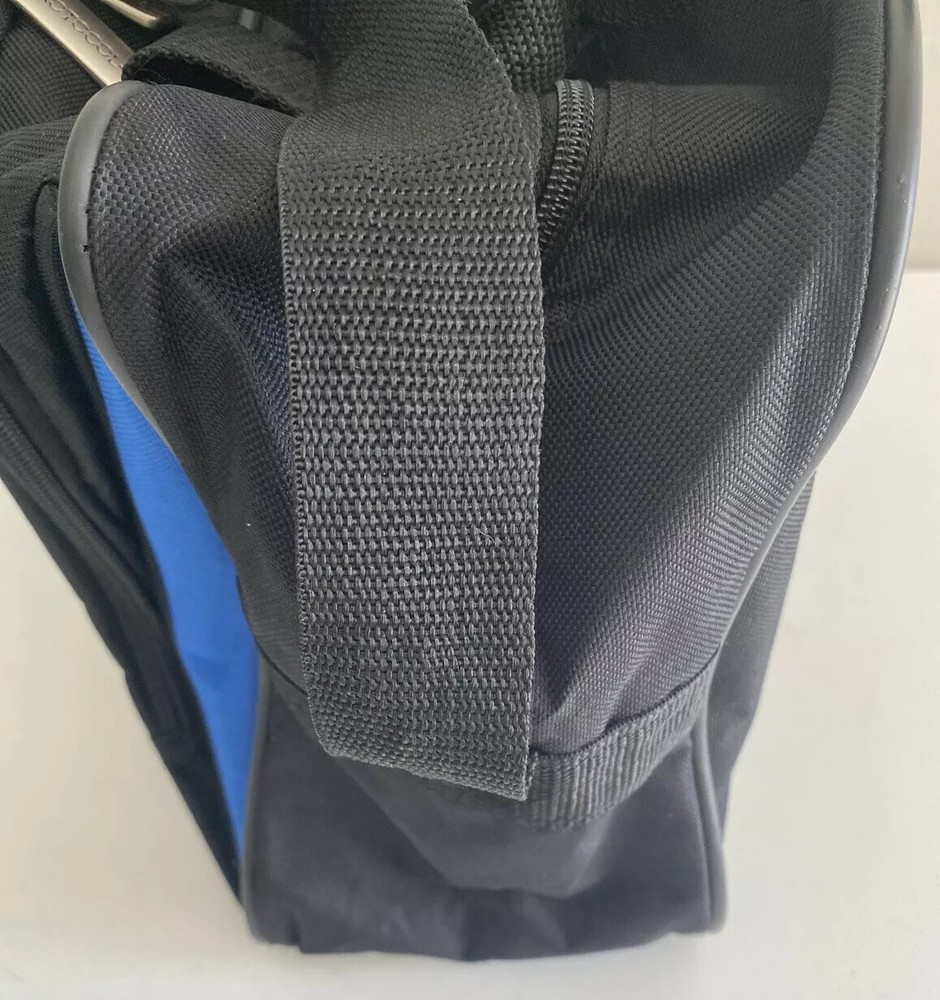 Protocol Computer Bag Two Compartments Black/Blue by JC Penny Company