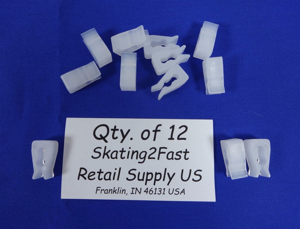 Molded Inventory Control Clips Clear Wire Grid Peg Hook