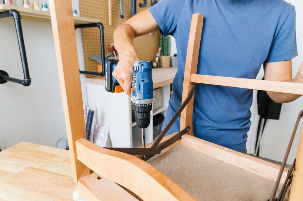 BR2812U Blue Ridge 20V Max Cordless Drill/Driver 46pc Project Kit