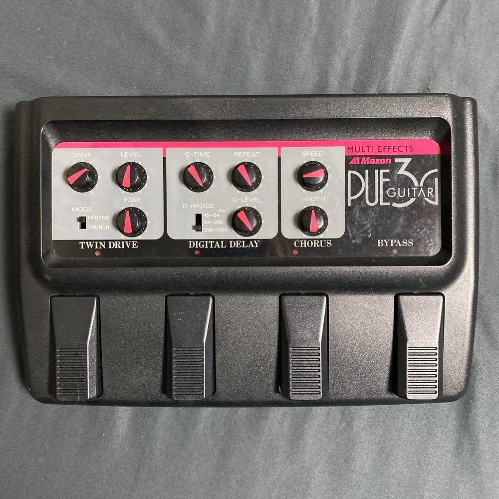 MAXON PUE3G Guitar Multi Effects Pedal