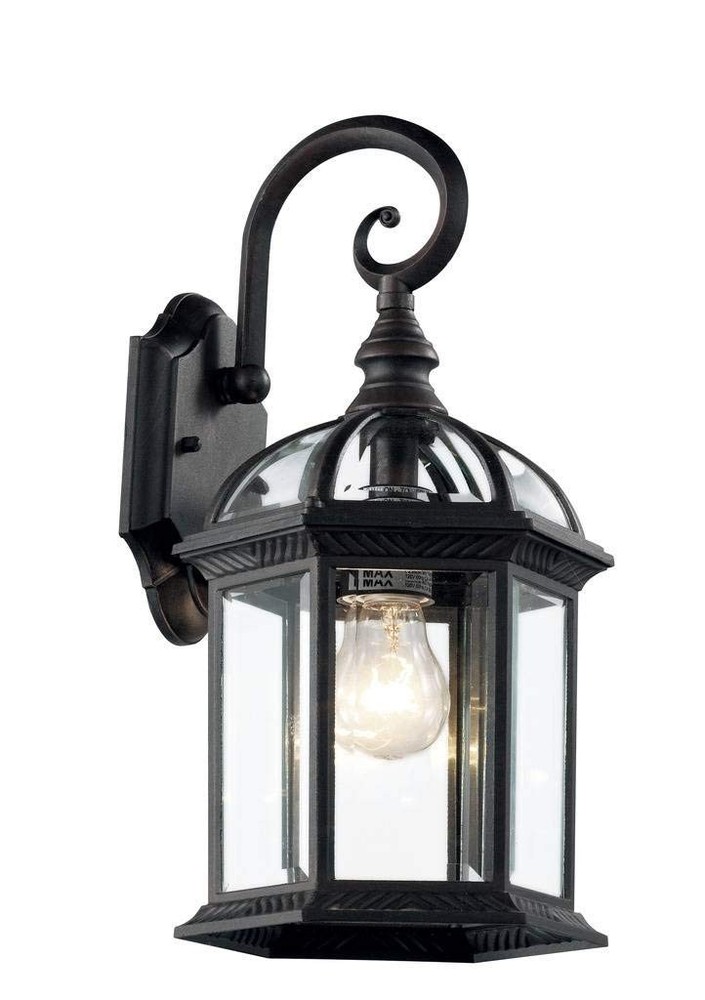 Trans Globe 1 Light Coach Lantern Rust 4181RT