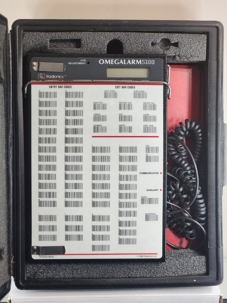 OmegaAlarm 5100 Radionics panel programmer