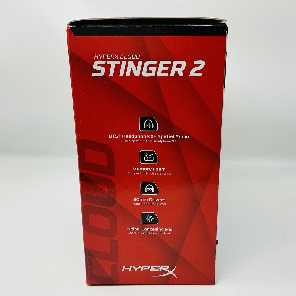 HyperX Cloud Stinger 2 Wired PC Headset (Black)