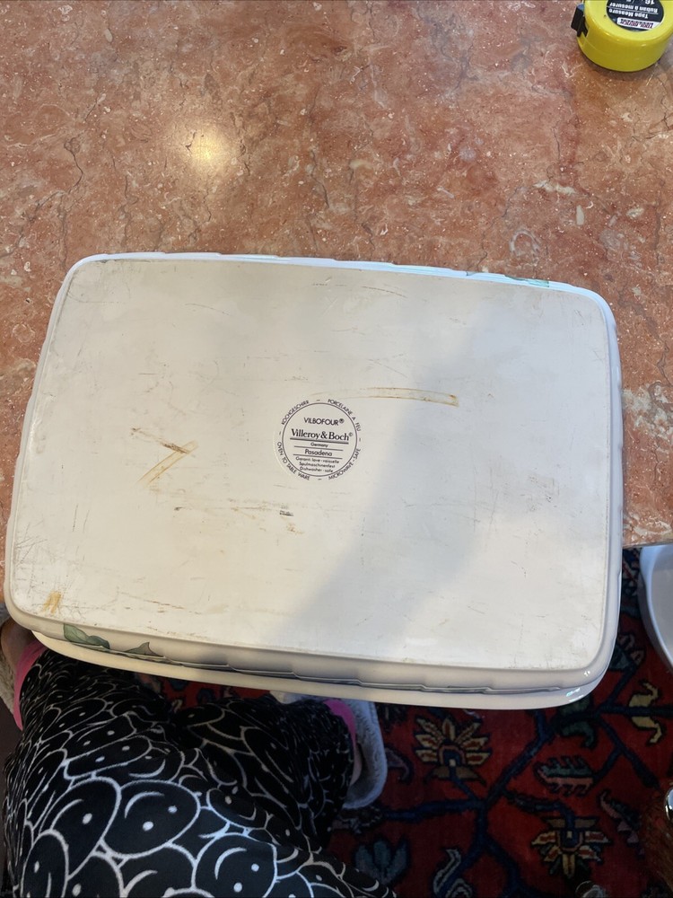 Villeroy & Boch PASADENA Germany 14" Rectangular Lasagna Baker Baking Dish Pan