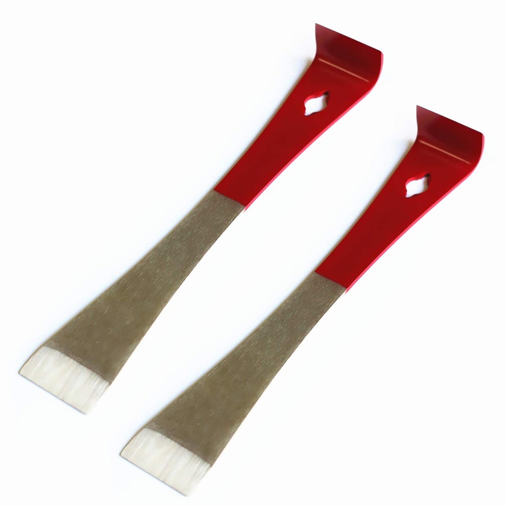 WEICHUAN 2PCS Stainless Steel Hive Scraper Tools -
