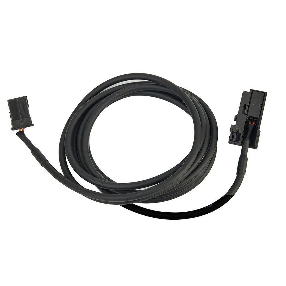 AUX USB Interface Panel Cable Adapter And Socket USB2.0 Black Cable For