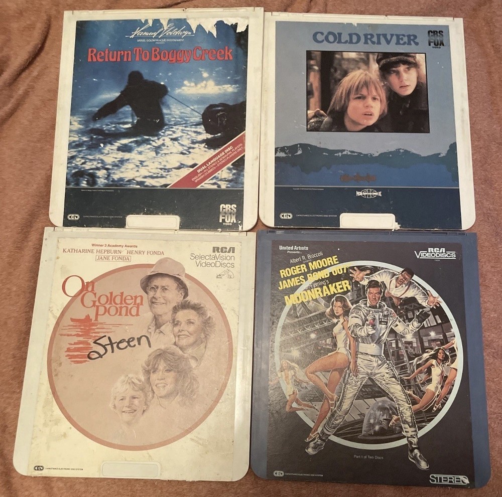 Lot Of 4 Classics Videodiscs