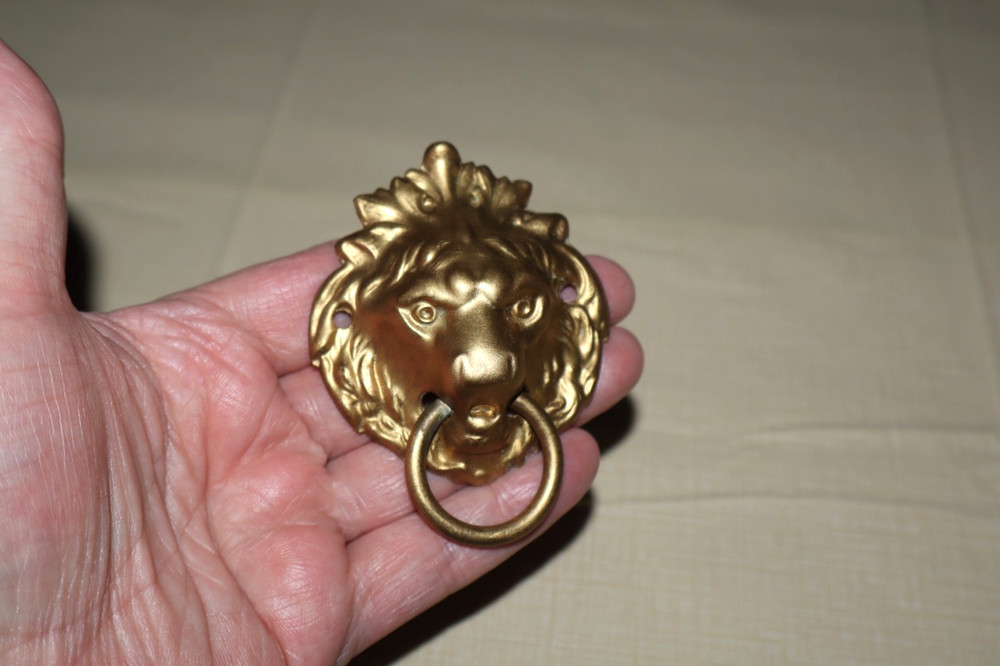 Seth Thomas Clock Lion Heads