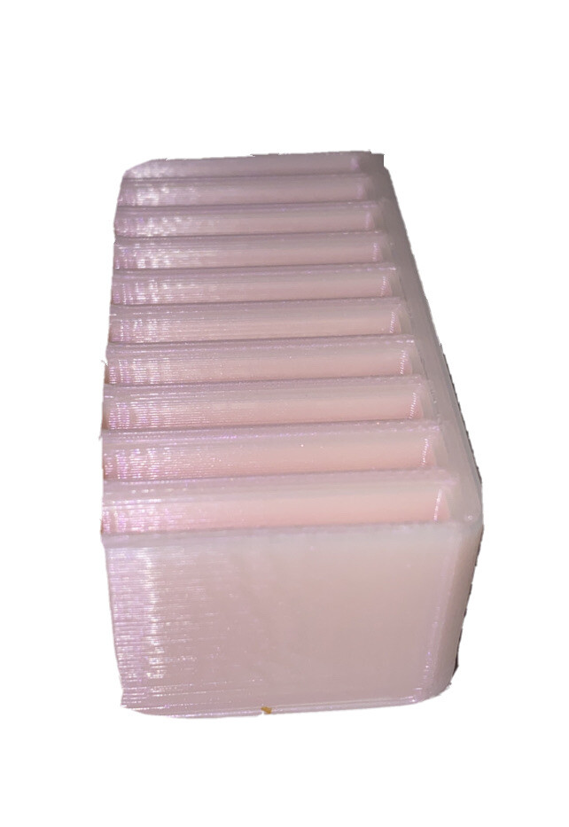 10 SD Card Holder Pink Perl