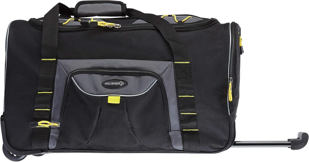 Sierra Madre Duffel Bag, Black, 21" Rolling