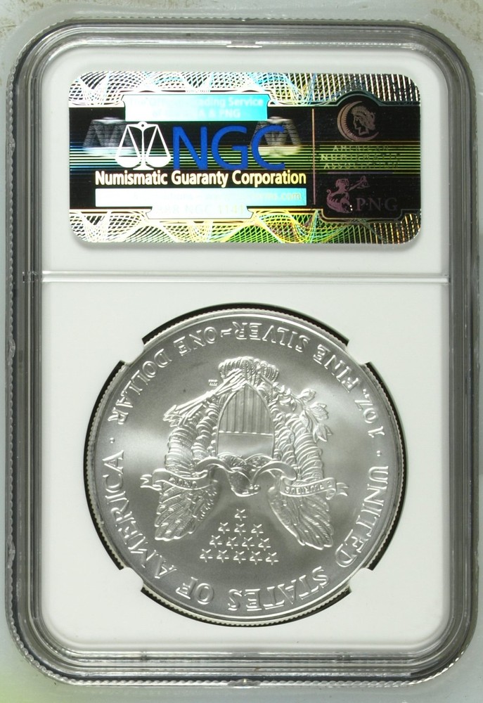 2006 Bullion Silver Eagles NGC MS-69