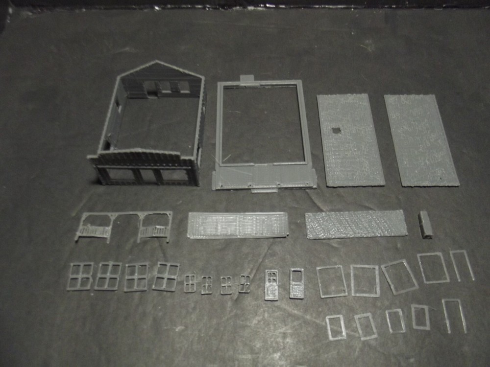 N Scale Old Western Cafe Kit 3D Printed. TA18