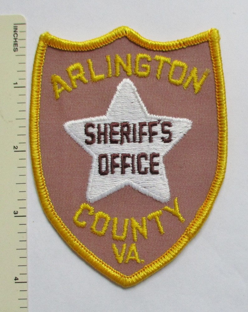 ARLINGTON COUNTY VIRGINIA SHERIFF'S OFFICE PATCH Original