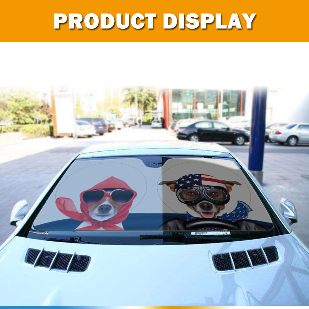 Foldable Car Windshield Sun Shade Cover Auto Front Window Visor UV Block Shield