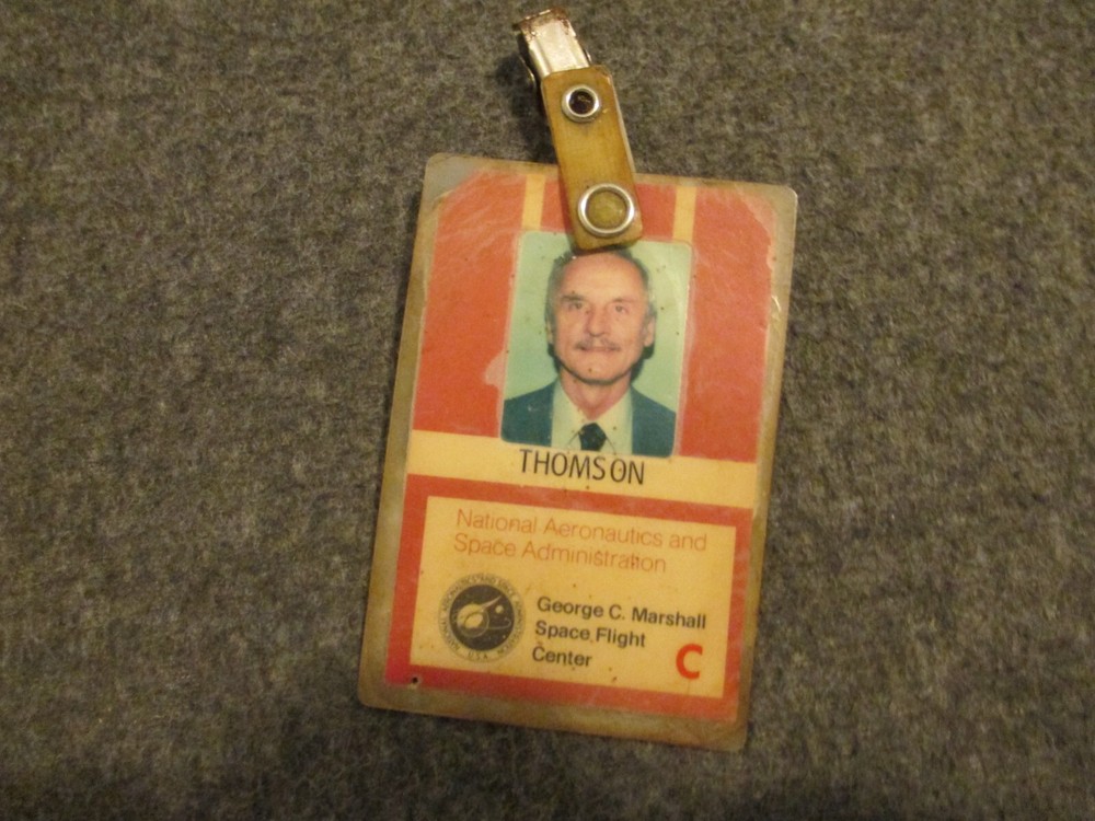 1986 NASA MSFC SHUTTLE REUSABLE SPACE TRANSPORTATION CARGO VEHICLE TRANSPARENCY