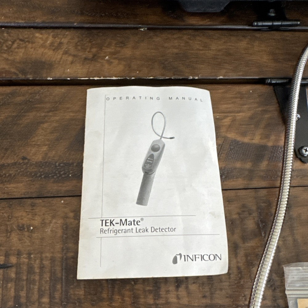 INFICON TEK-MATE REFRIGERANT LEAK DETECTOR W/CASE