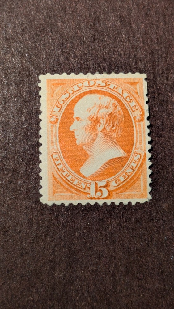 U.S. Stamp #189 VF Hinged with P.S.E. Certificate