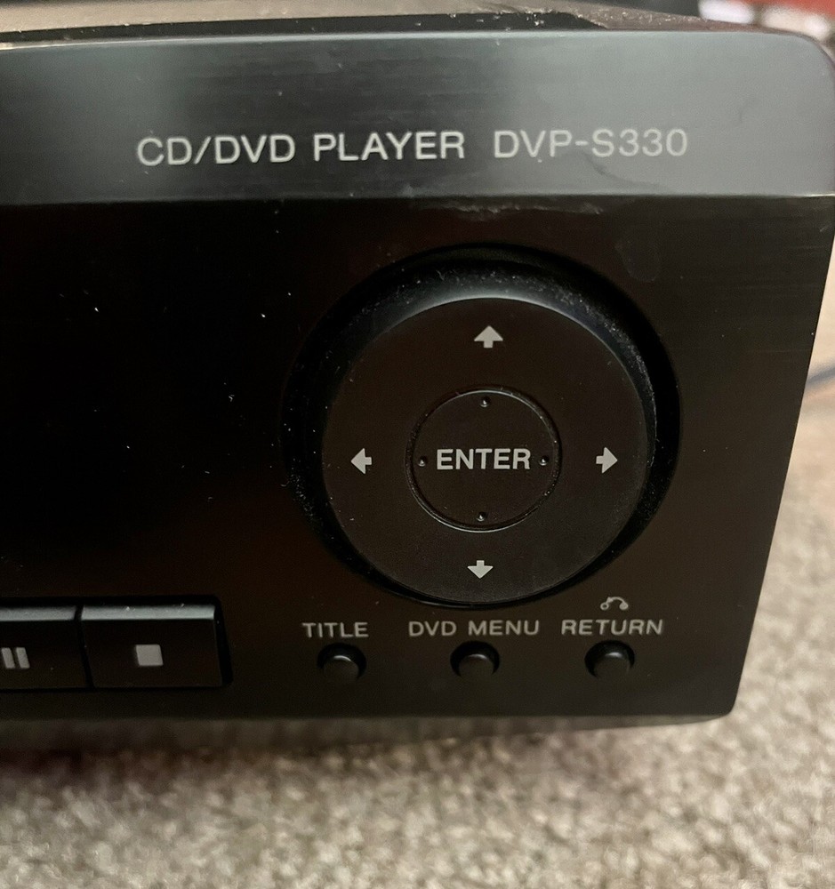 Sony DVD CD Player with Remote Tested Great Condition