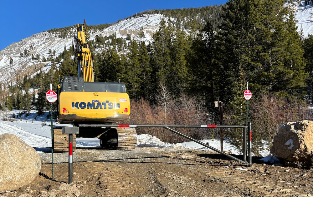 Forest Service Gate w Lock Box BLM Road Gate Private Security NEW Custom Widths